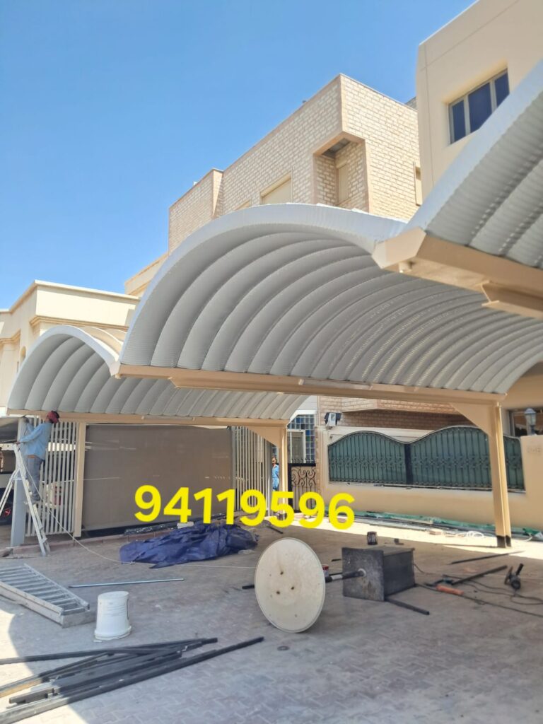مظلات تيوبات حديد