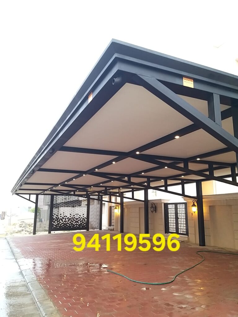 مظلات خزانات المياه في الكويت