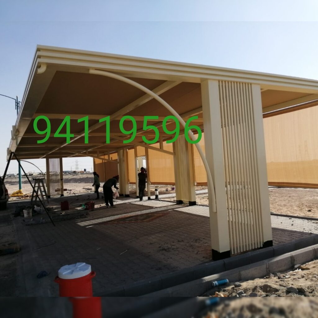 مظلات خزانات المياه في الكويت